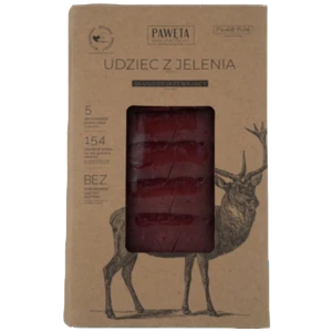 Pawęta Udziec z jelenia dojrzewający plastry 65 g