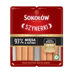 Szynerki parówki z szynki duopack 2 x 90 g Sokołów
