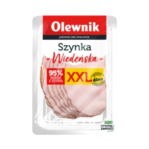Szynka wiedeńska plastry 200 g Olewnik