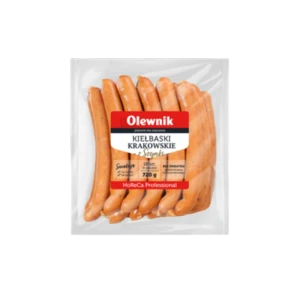 Kiełbaski krakowskie z szynki 720 g Olewnik
