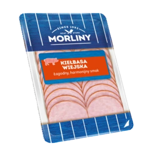 Kiełbasa wiejska plastry 400 g Morliny