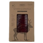 Pawęta Szynka z daniela dojrzewająca plastry 65 g