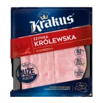 Szynka królewska wieprzowa plastry 120 g Krakus