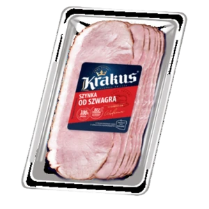 Szynka od szwagra formowana plastry 400 g Krakus