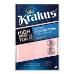 Szynka eksportowa z kurczaka High Protein plastry 100 g Krakus
