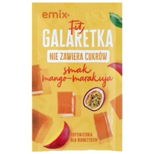 Galaretka FIT (bez cukru) mango-marakuja emix 25g