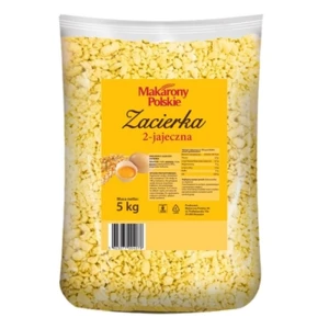 Makaron MAKARONY POLSKIE CATERING Zacierka 2-jajeczna 5000g