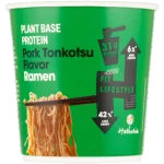 Danie błyskawiczne wysokobiałkowe z makaronem ramen o smaku Tonkotsu 62g