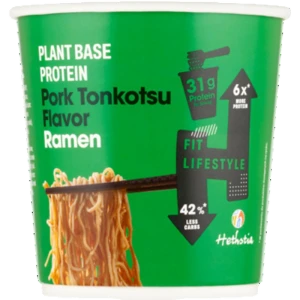 Danie błyskawiczne wysokobiałkowe z makaronem ramen o smaku Tonkotsu 62g
