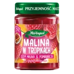 Herbapol dżem Malina w tropikach - malina & pomarańcza 280 g