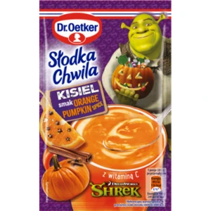 Dr. Oetker Słodka Chwila Shrek kisiel orange-pumpkin 30 g