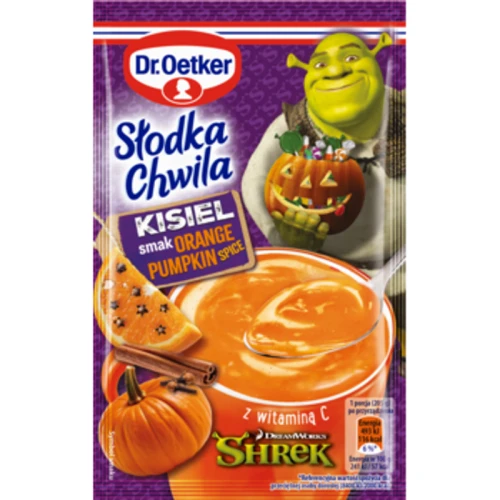 Dr. Oetker Słodka Chwila Shrek kisiel orange-pumpkin 30 g 1775827094467-vk8onj.png
