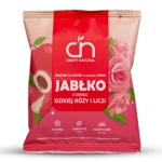 Crispy Natural Jabłko suszone o smaku dzikiej róży i liczi 50g