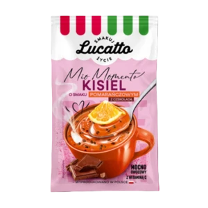 Kisiel pomarańcza z nutką czekolady Lucatto 30g