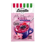 Kisiel owoce leśne z nutką hibiskusa - z kawałkami owoców Lucatto 31,5g