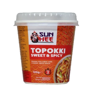 Sun Hee danie instant topokki sweet&spicy 120g