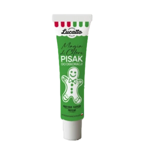 Pisak dekoracyjny zielony Lucatto 20g