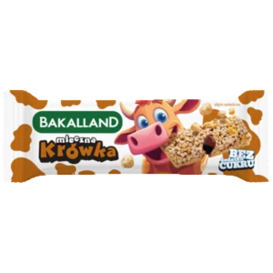 Bakalland Baton zbożowy mleczna krówka 25g