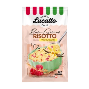 Risotto wanilia z maliną Lucatto 47g