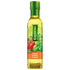 Olej Kujawski z bazylią, pomidorami i oregano 250ml