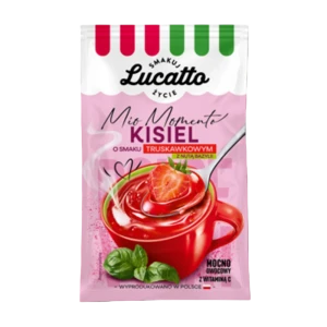 Kisiel truskawka z nutką bazyli Lucatto 30g