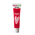Pisak dekoracyjny czerwony Lucatto 20g
