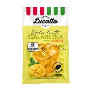 Galaretka bez cukru mango Lucatto 30g