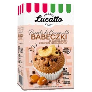 Babeczki banofi z dropsami Lucatto 280g