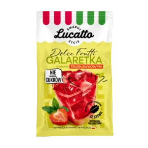 Galaretka bez cukru truskawka Lucatto 30g