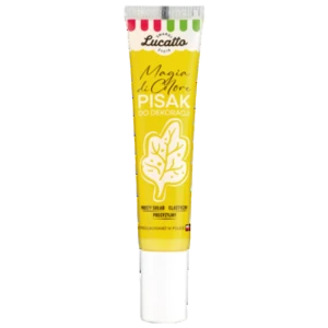 Pisak dekoracyjny żółty Lucatto 20g