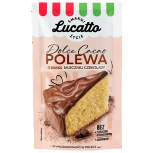 Polewa twarda mleczna czekolada Lucatto 100g
