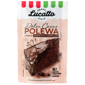 Polewa twarda ciemna czekolada Lucatto 100g