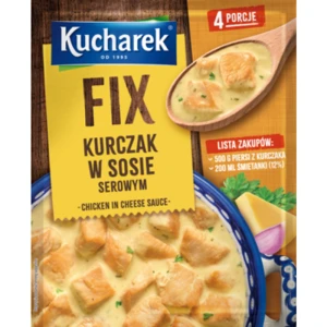 Kucharek FIX Kurczak w sosie serowym 28g