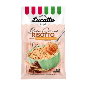 Risotto palony karmel z czekoladą Lucatto 47g