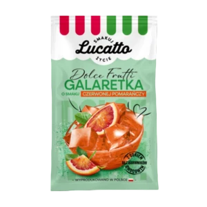 Galaretka czerwona pomarańcza Lucatto 70g