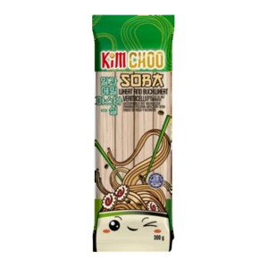 KIMCHOO - makaron pszenno-gryczany nitki SOBA 300g/48
