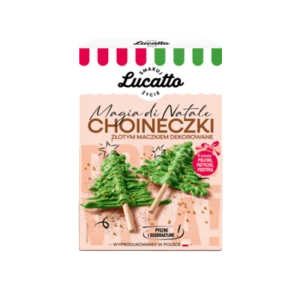 Choineczki złotym maczkiem dekorowane Lucatto 110g