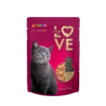 My Love Pełnowartościowa karma w saszetkach dla kociąt z kurczakiem 85 g