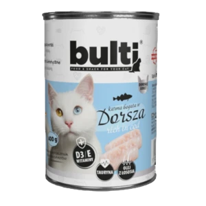 Bulti Puszka Mielonka bogata w dorsza 400g