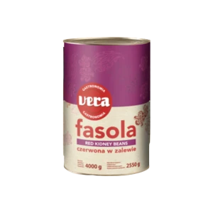 Fasola czerwona Red Kidney w zalewie 4000/2550 g Vera