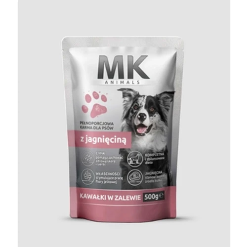 MK ANIMALS Saszetka dla psów z jagnięciną 500 g 1775827783970-acjdq.png