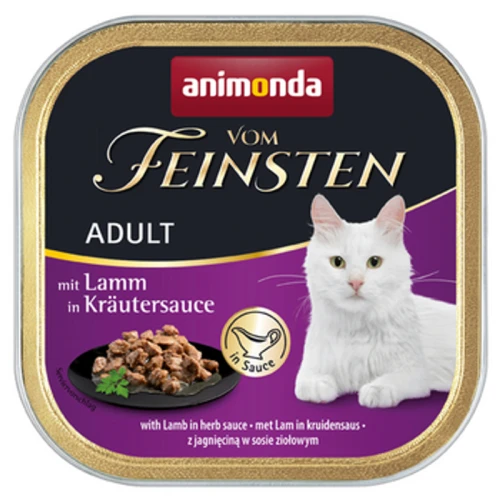 Animonda Vom Feinsten Adult z jagnięciną w sosie ziołowym 100g 1775827813673-m9q6w.png