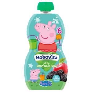 BoboVita Mus jabłko suszona śliwka po 6 miesiącu 100 g