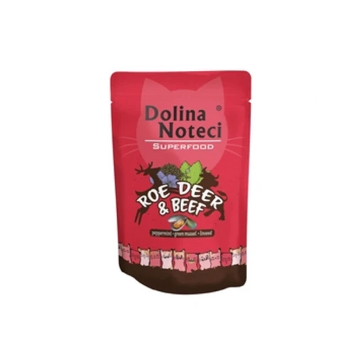 Dolina Noteci Superfood Mokra karma saszetka dla kota sarna i wołowina 85g 1775827822832-tawtfau.png