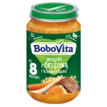 BoboVita Jarzynki z cielęciną i kluseczkami po 8 miesiącu 190 g