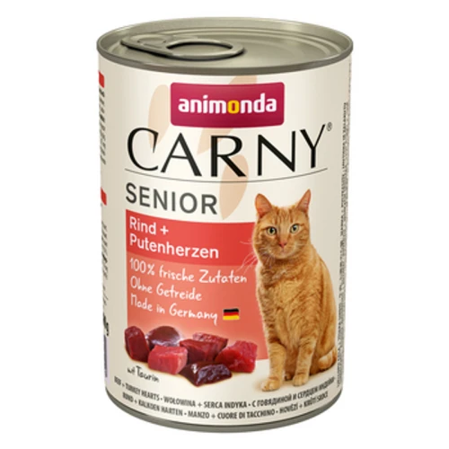 Animonda Carny Senior wołowina + serca indycze 400g 1775827863722-iwny9e.png