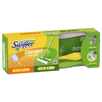 Swiffer Zestaw: 1 mop + 8 ściereczek, 1 miotełka + 1 wkład do zbierania sierści