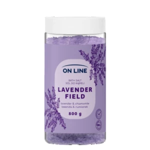 ON LINE Sól do kąpieli Lavender Field 800g