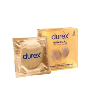 Durex Sensual Extra Lube 3 szt.