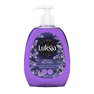 Luksja Aroma Senses Deeply Relaxing Pielęgnujące mydło w płynie o zapachu lawendy 500 ml